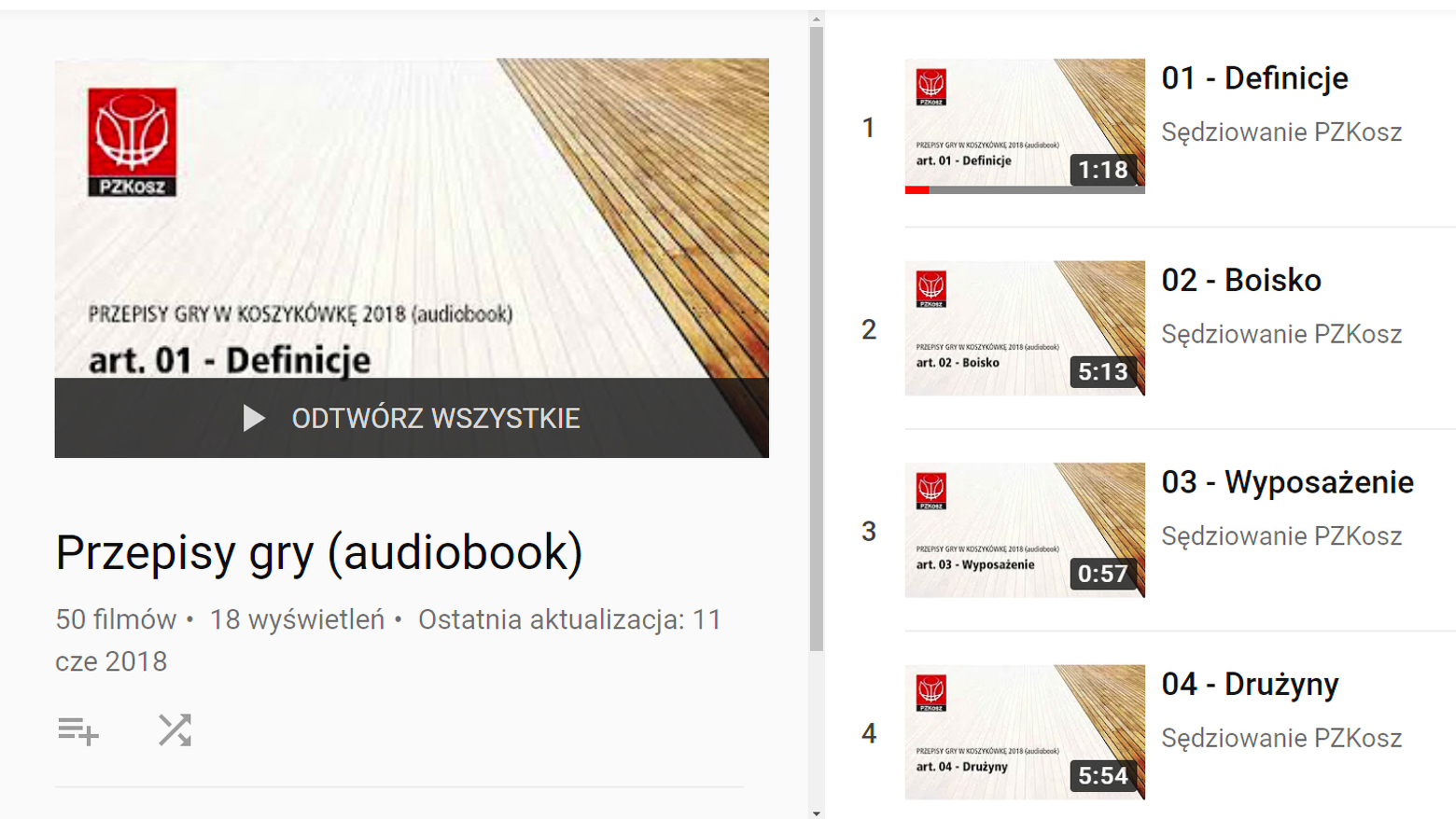 Przepisy Gry W Koszykowke Audiobook